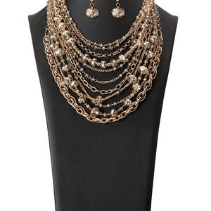Zi Collection Reminiscent Gold Necklace